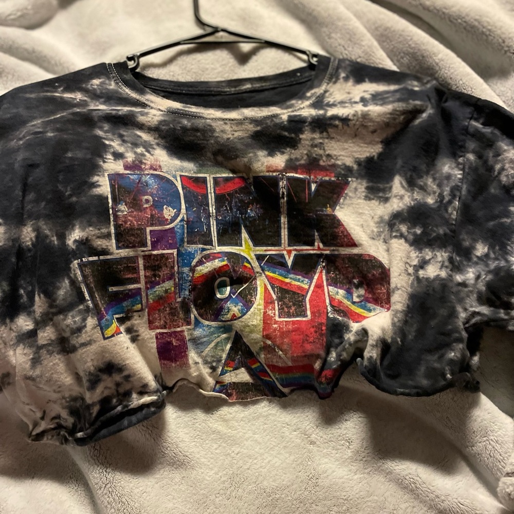 Pink Floyd vintage crop top